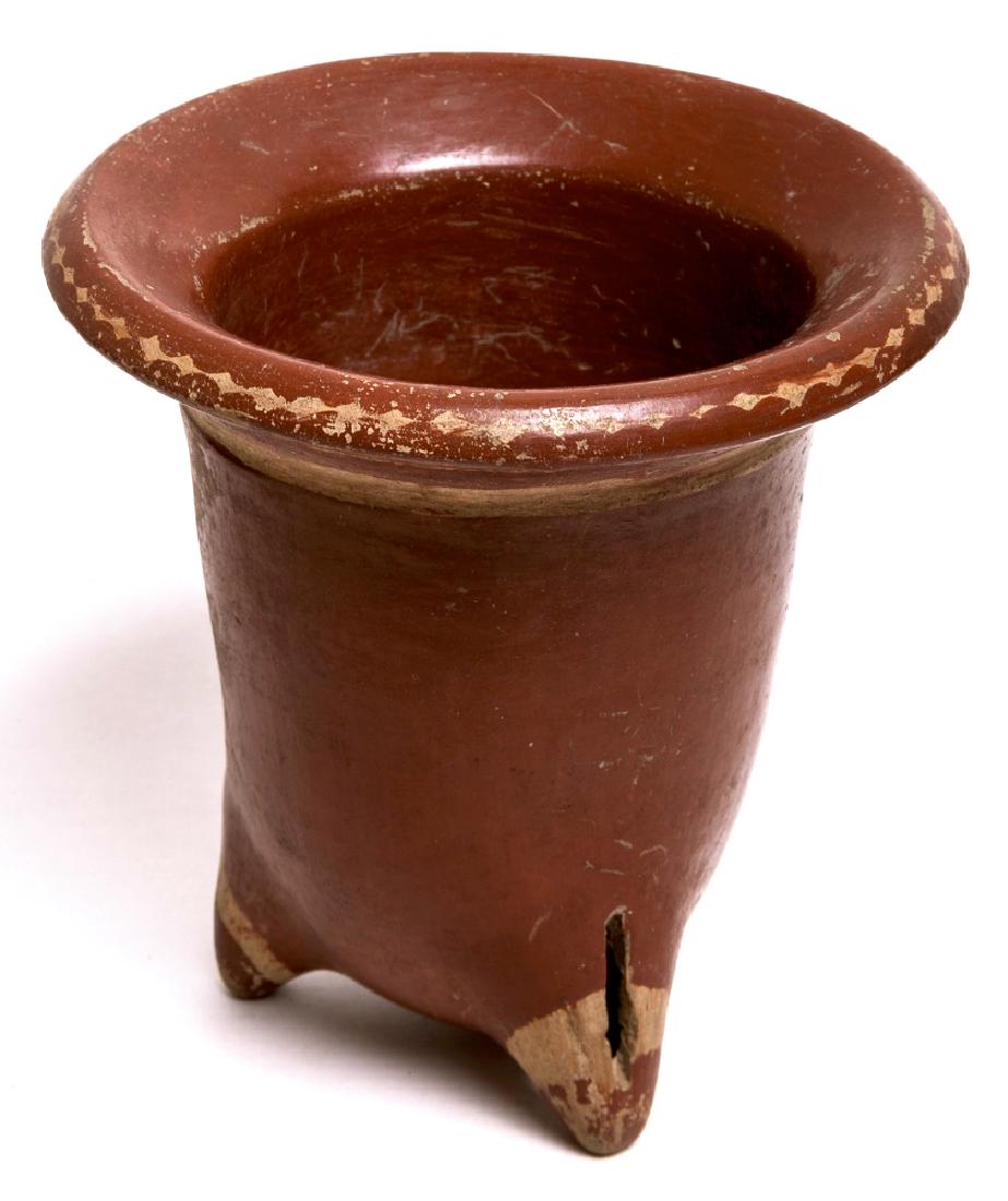 Ancient Pre Columbian Pottery Vessel c.5th-10th cent AD (1 of 2)