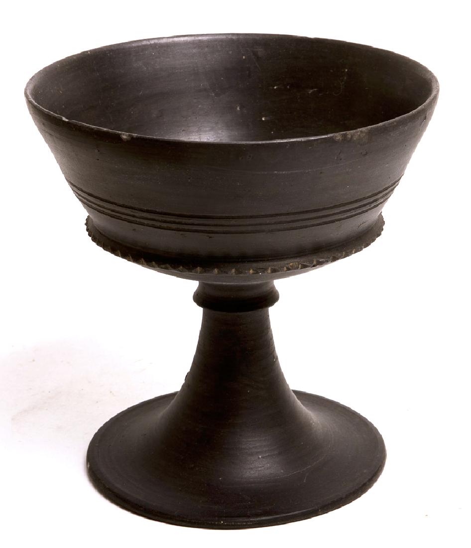 Ancient Etruscan Bucchero Chalice c.6th century BC. (1 of 2)