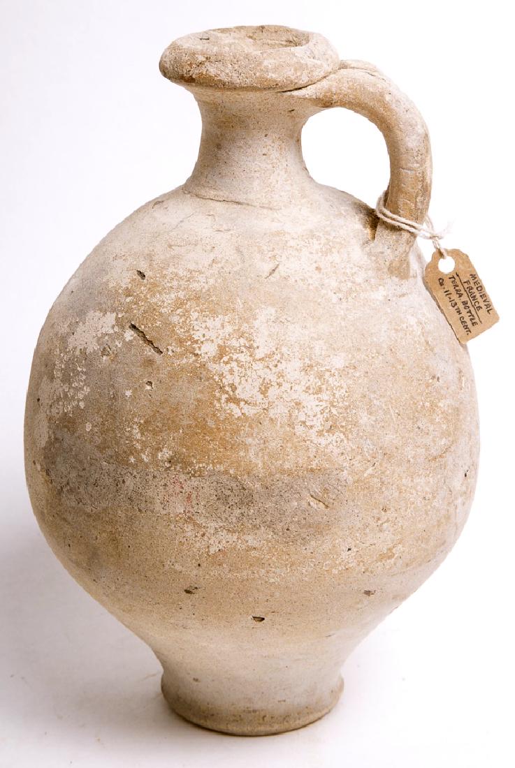 Medieval France Pottery Jug c.12th century AD. (1 of 2)
