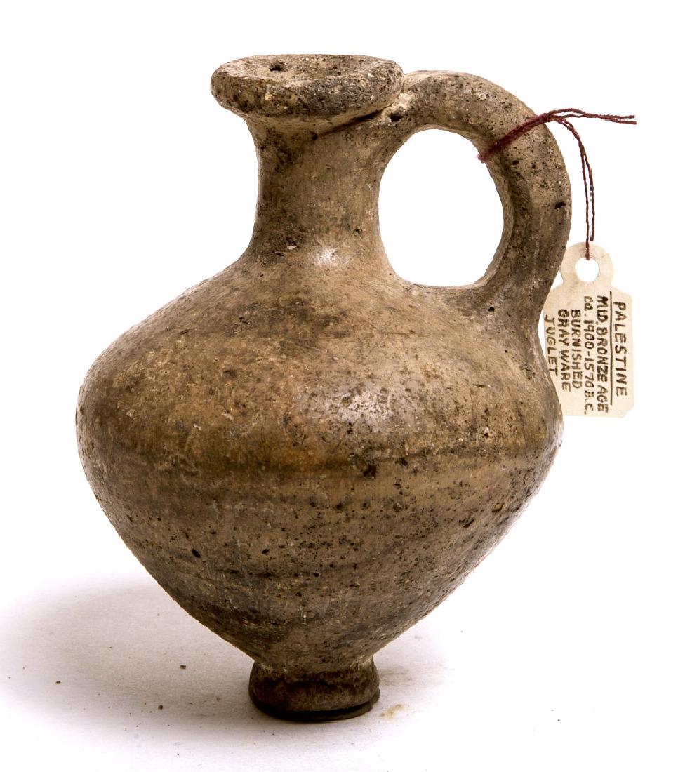 Ancient Holy Land Bronze Age Pottery Jug c.1900 BC. (1 of 2)