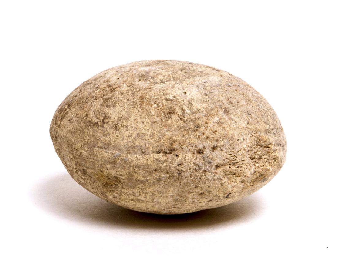 Ancient Terracotta Carthaginian Sling Bullet from Third (1 of 2)