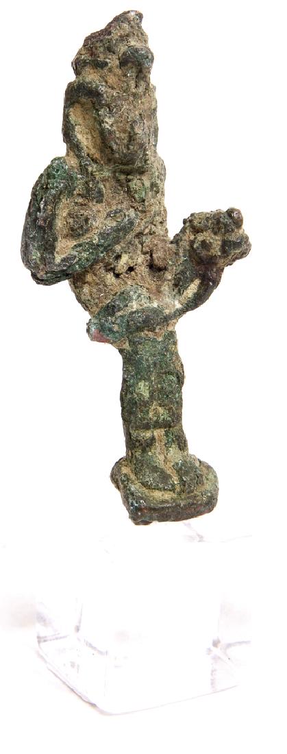 Ancient Egyptian Bronze figure Of Isis c.300 BC. (1 of 3)