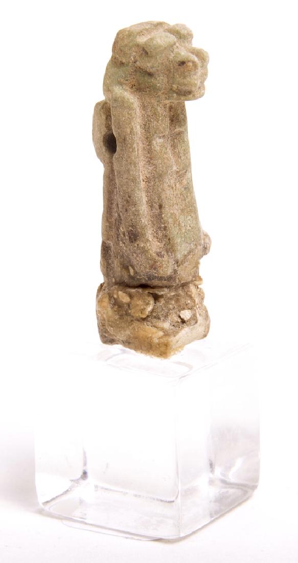 Ancient Egyptian Faience Amulet  Taweret c.300 BC. (1 of 2)