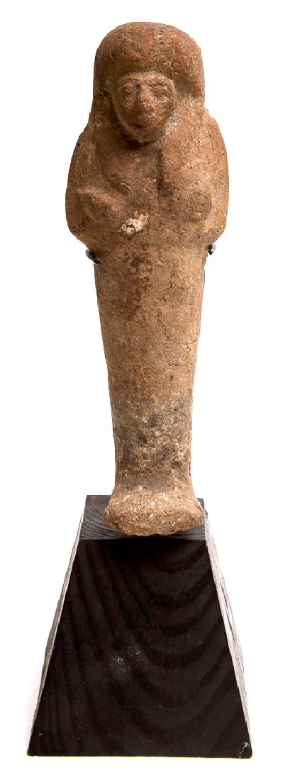 Ancient Egyptian Terracotta Ushabti Figure c.700 BC. (1 of 3)