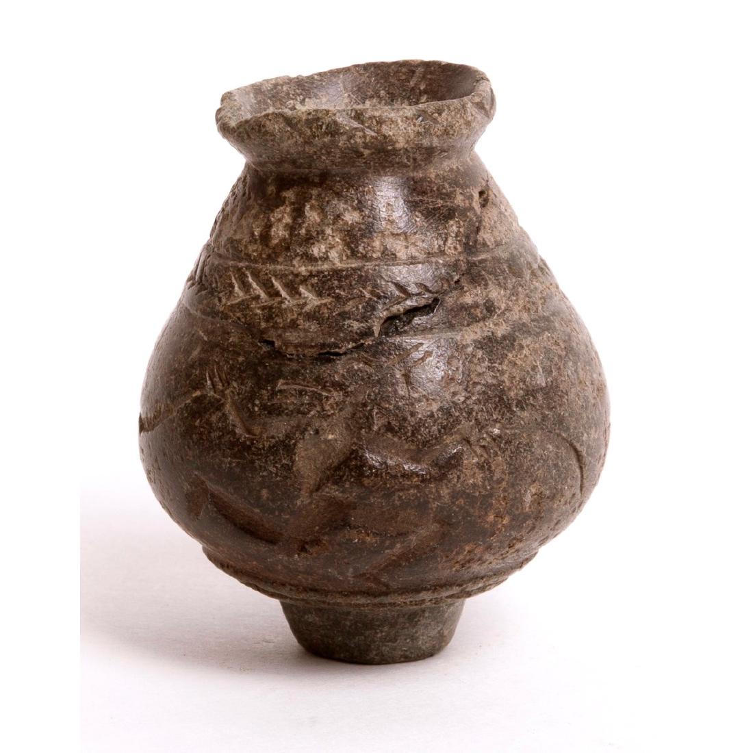 Ancient Mesopotamian Stone Jar c.600 BC. (1 of 1)