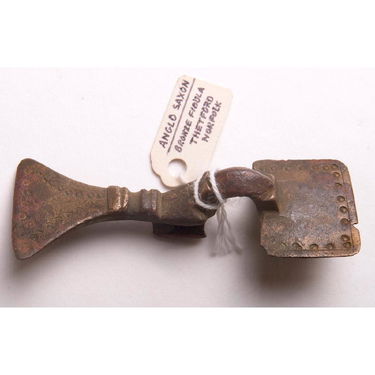 Anglo Saxon Fibula Brooch With Celtic Decoration C 650 Jun 10