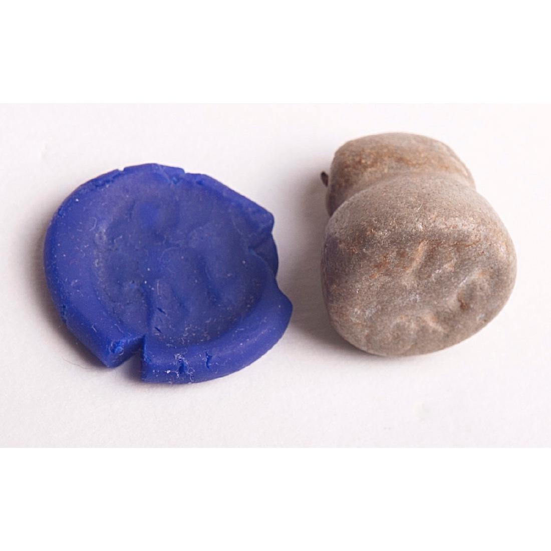 Ancient Near Eastern Stone Stamp Seal c.1st millennium (1 of 1)