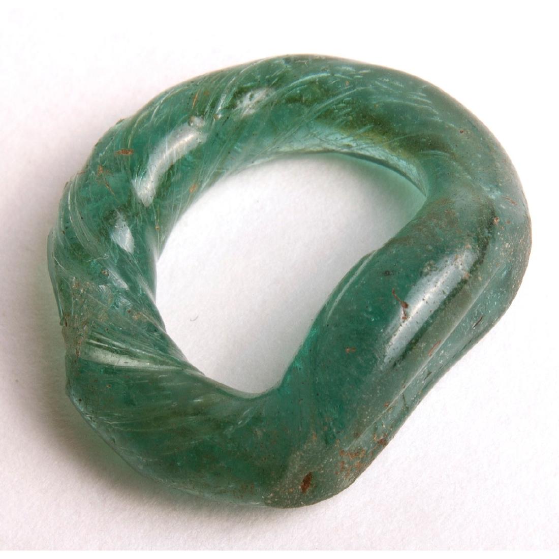 Ancient Roman Glass Ring c.2nd-3rd century AD (1 of 1)