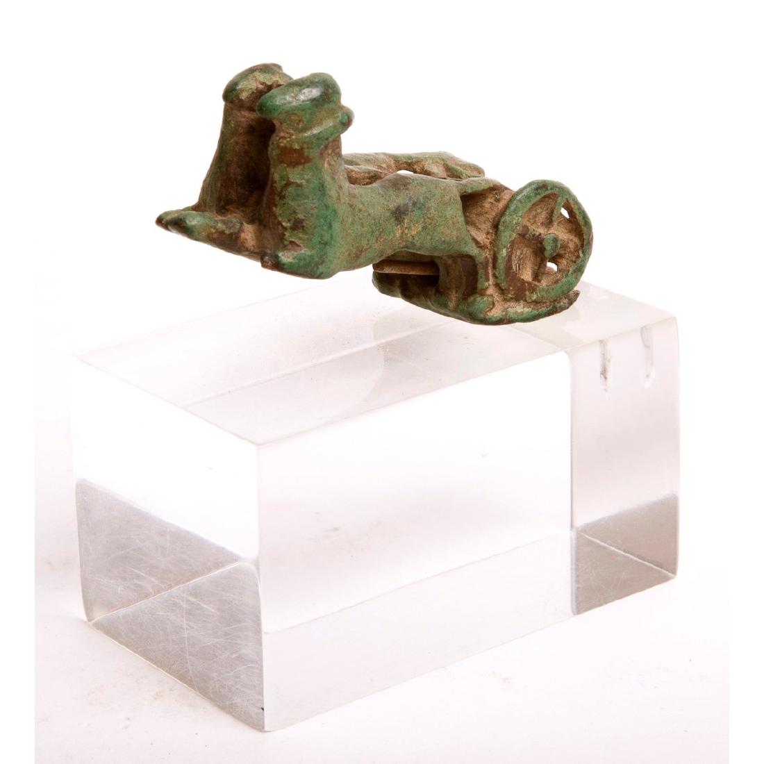 Ancient Luristan Bronze Animal Chariot c.1000 BC. (1 of 2)