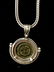 Ancient Roman Bronze coin set in Silver Necklace - 4