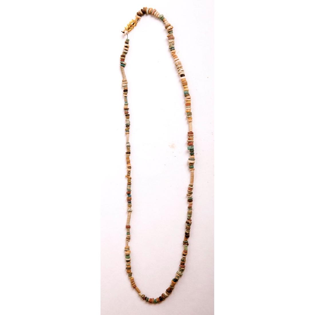 Ancient Egyptian Faience Beaded Necklace Late period (1 of 1)