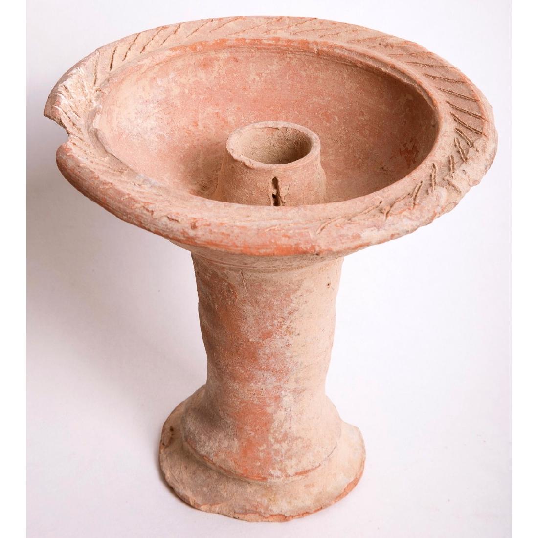 Ancient Holy Land Canaanite Pottery Altor c.2000 BC (1 of 1)