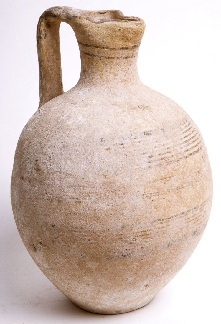 Ancient Cypriot Archaic Pottery Jug c.1000 BC. Ex Met (1 of 5)