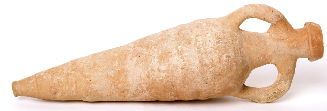 Ancient Holy Land Phoenician Terracotta Amphora c.100 B (1 of 2)