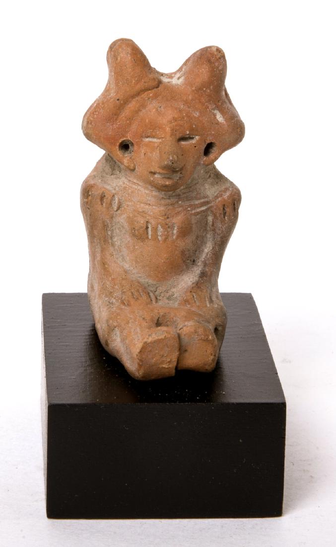 Ancient Pre Columbian Mexico Toltec Terracotta figure (1 of 3)