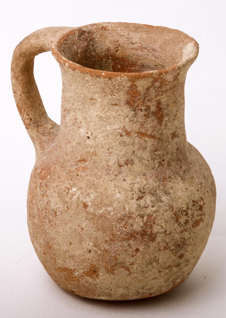 Ancient Holy Land Iron Age Terracotta Jug c.800-1000 BC (1 of 2)