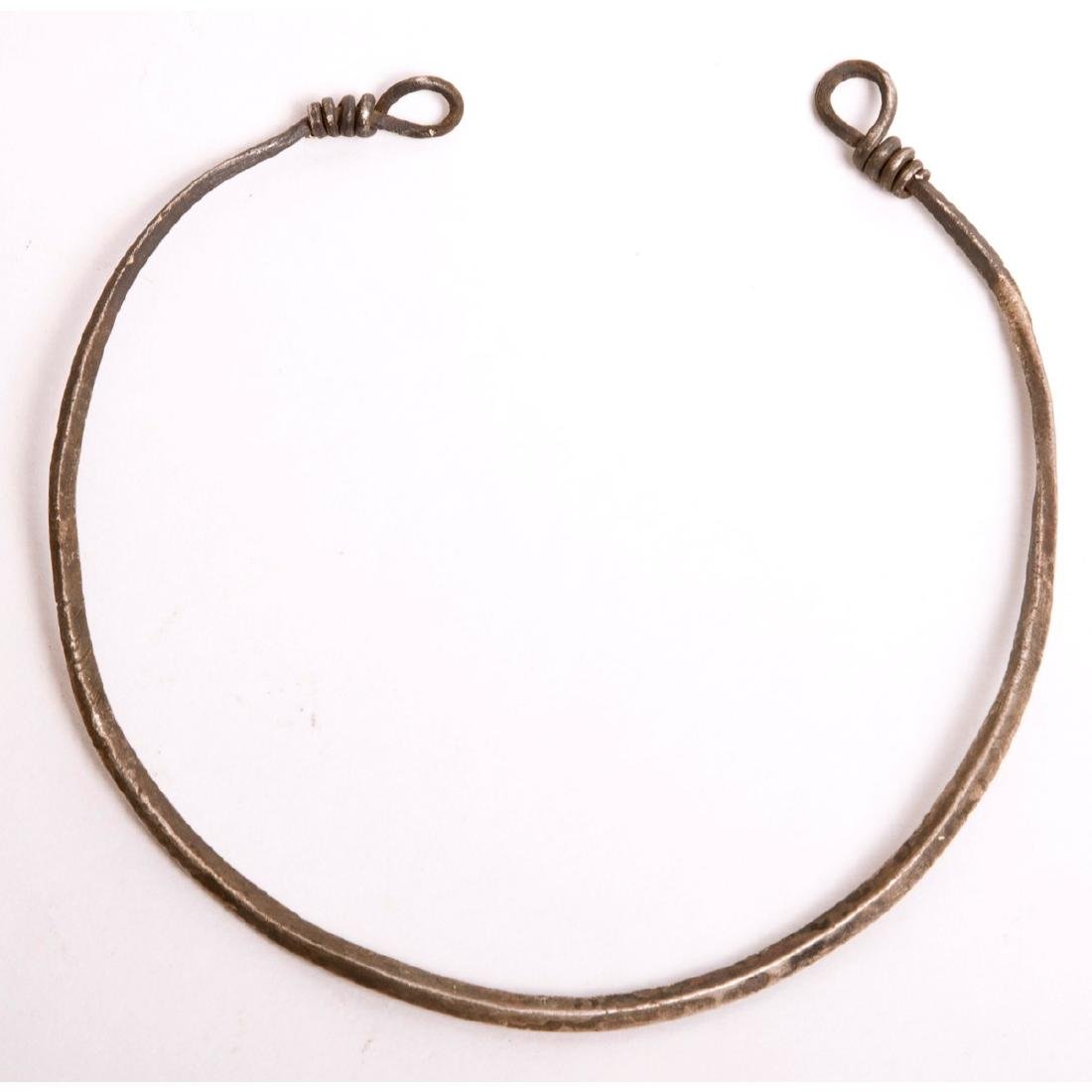 Rare Ancient Thracian Silver Arm band c.200 BC. (1 of 1)