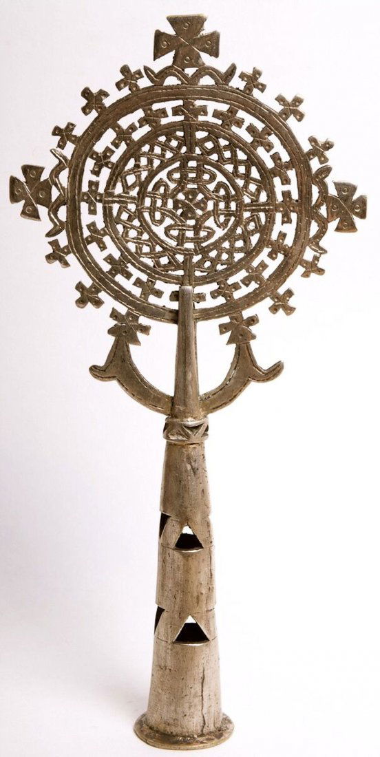 Large Ethiopian Coptic Processional Cross (1 of 1)