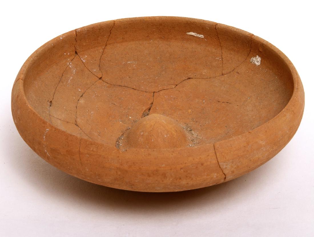 Ancient Roman Pottery Phiale Ritual Plate, Circa 1st to (1 of 2)