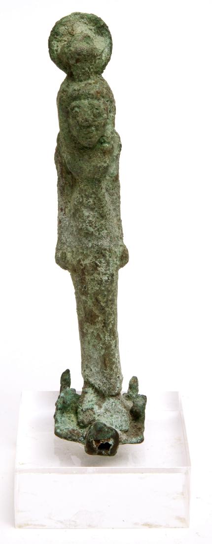 Ancient EGYPTIAN Standing Figure of Isis Late period c. (1 of 3)