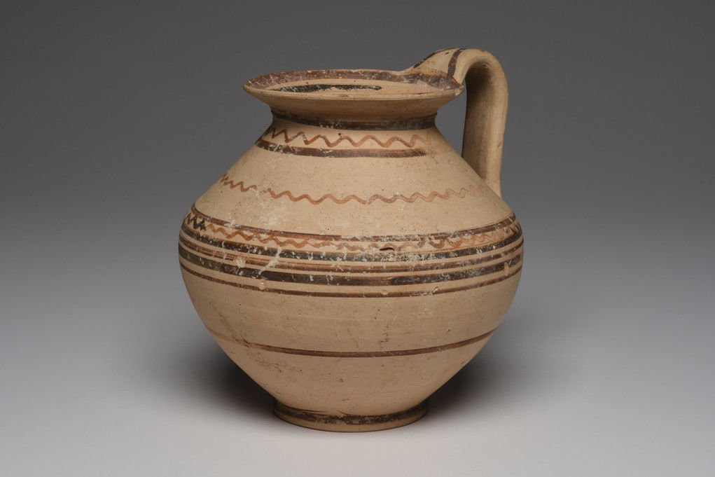 Ancient Daunian Ware Pottery Olpe Ca. 350 B.C. (1 of 4)