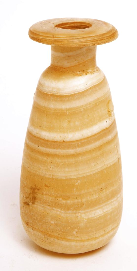 Ancient Egyptian Alabaster Alabastron c.635 BC (1 of 2)