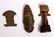 Lot of 3 Ancient Pre Columbian Figures c.250 BC-1200 A - 2