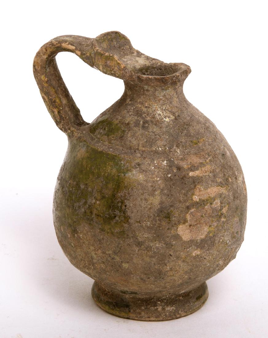 Ancient Islamic Persian Ceramic Juglet c13th century AD (1 of 2)