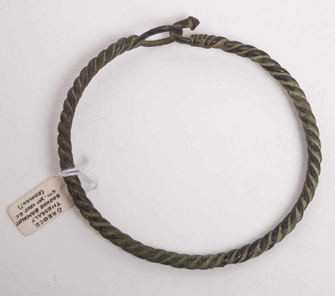 Ancient Greek Bronze Bracelet c.4th century BC (1 of 1)