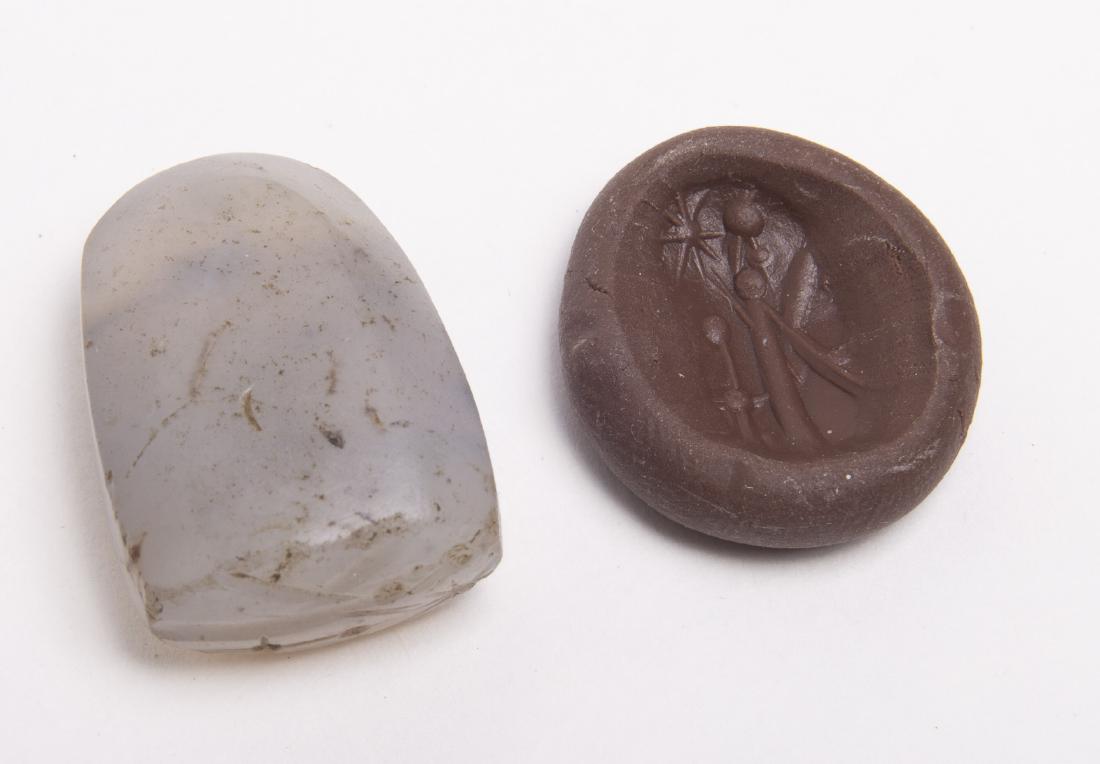 Ancient Mesopotamia Stone Stamp Seal c.6th century BC (1 of 1)