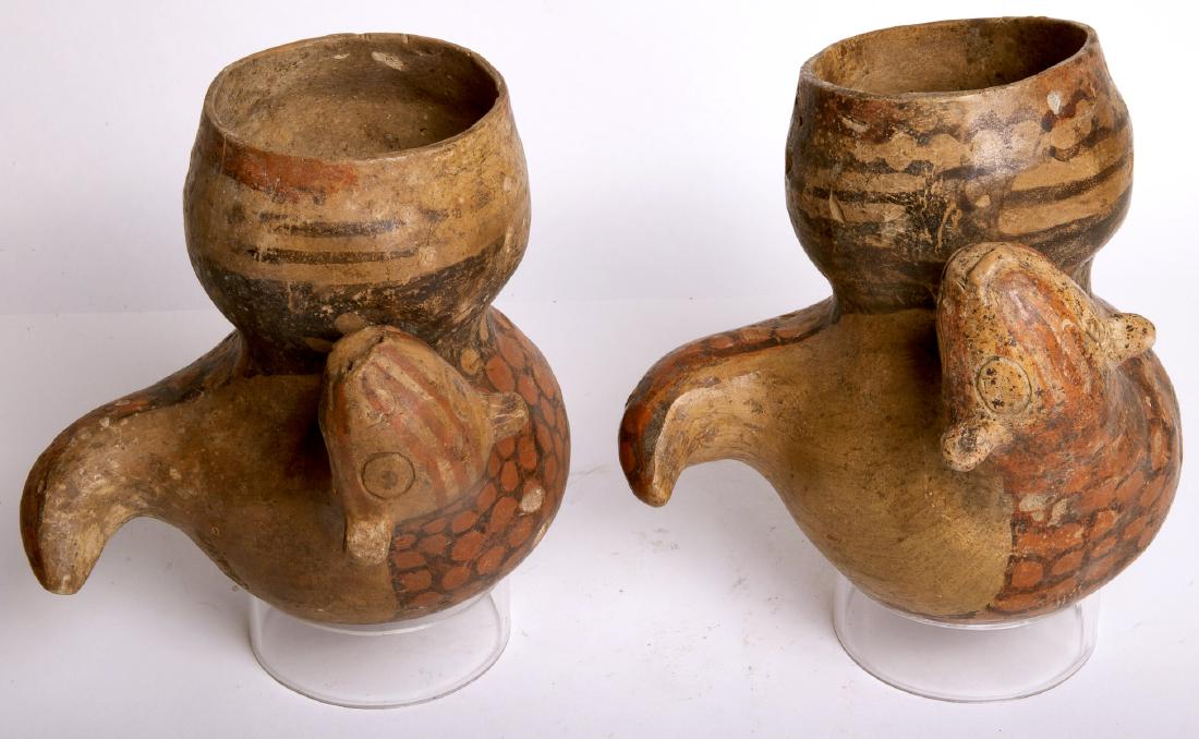Ancient Pair of Narino Carci Pre Columbian LLama Vessel (1 of 3)