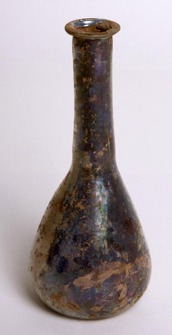 Ancient Roman Glass Unguentarium c.1st-2nd century AD. (1 of 1)