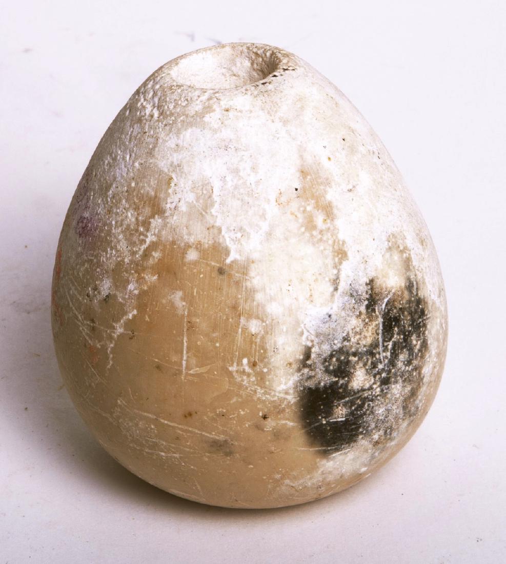 Ancient Egyptian, Marble Pyriform MaceHead, Naqada II