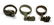 Lot of 3 Ancient Roman Bronze Key Rings c.2nd century A