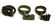 Lot of 3 Ancient Roman Bronze Key Rings c.2nd century A - 2