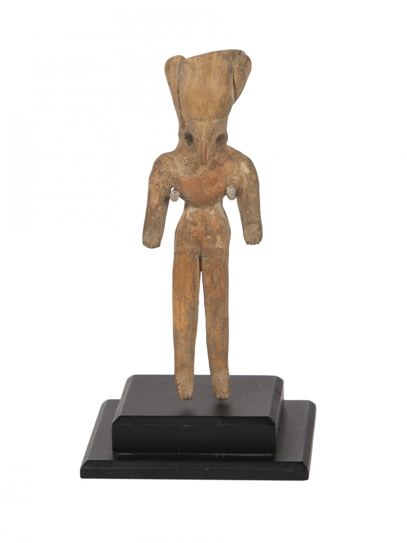 Ancient Indus Valley Terracotta Idol c.3300-1300 BC.: Ancient Indus Valley Terracotta Idol c.3300-1300 BC. Size 4 1/4 inches high. Terracotta Mohenjo Daro, Indus Valley 3300â€“1300 BC. Anthropomorphic Venus Provenance: Ibrahimi Coll., CA. Provenance