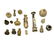 Lot of Ancient Roman, Islamic Glass Shards, vessels