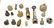 Lot of Ancient Roman, Islamic Glass Shards, vessels - 3