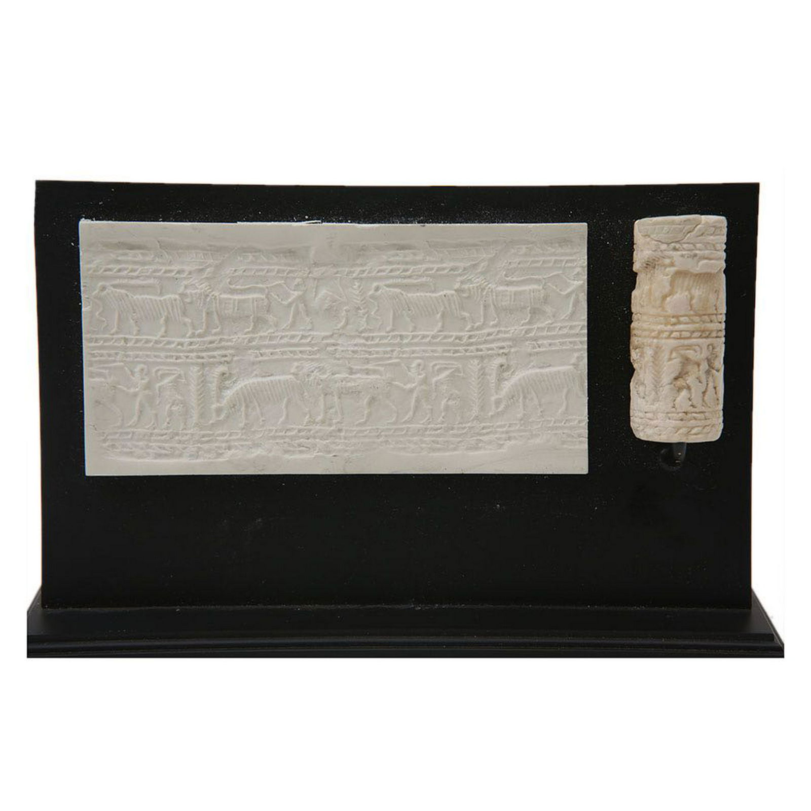 Ancient Mesopotamian Sumerian Marble Cylinder Seal (1 of 2)