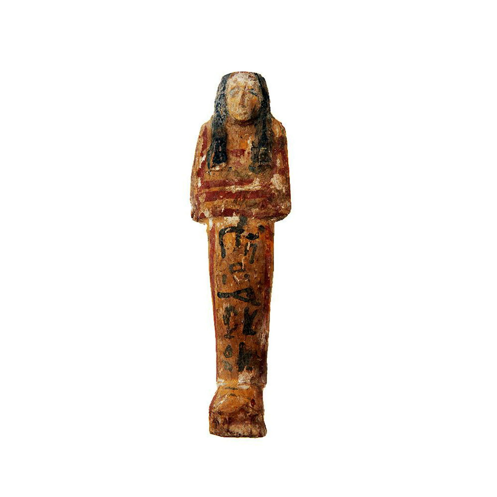 Ancient Egyptian Wood Ushabti Figure c.700 BC. (1 of 2)