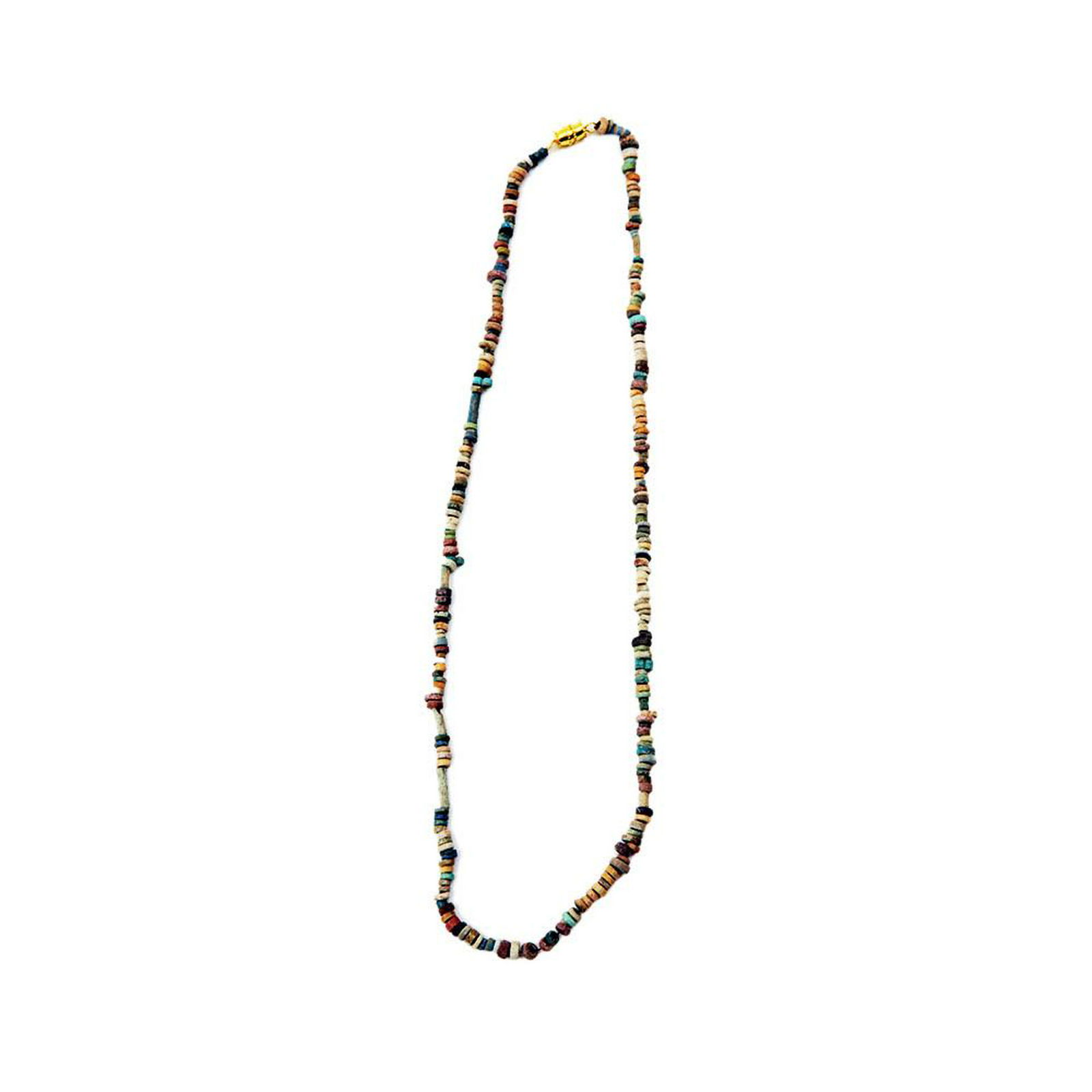 Ancient Egyptian Faience Beaded Necklace Late period, (1 of 1)