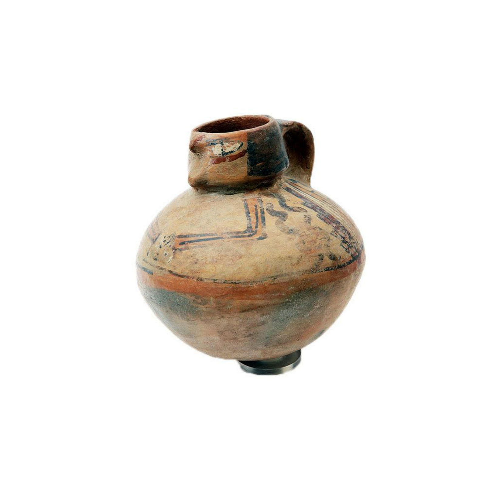 Nasca Pottery Figural vessel, Ex Musee Des Beaux Arte (1 of 3)