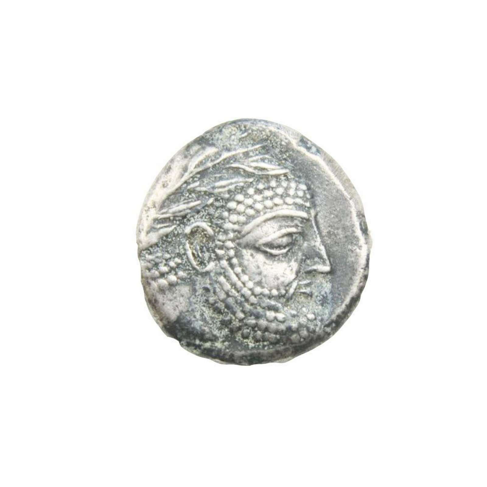 Ancient Greek Silver Coin: PHOENICIA, Arados.: Ancient Greek Silver Coin: PHOENICIA, Arados. Gerashtart (Gerostratos). Circa 339/8-after 332 BC. AR Stater (22mm, 11.99 gm). Uncertain date. Laureate head of marine deity right / Phoenician pentekont