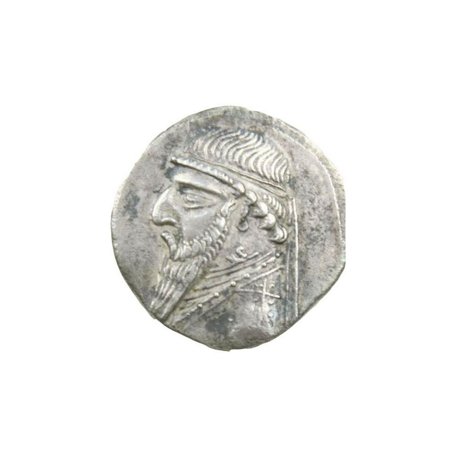 Ancient Parthian Silver Coin: KINGS of PARTHIA. (1 of 2)