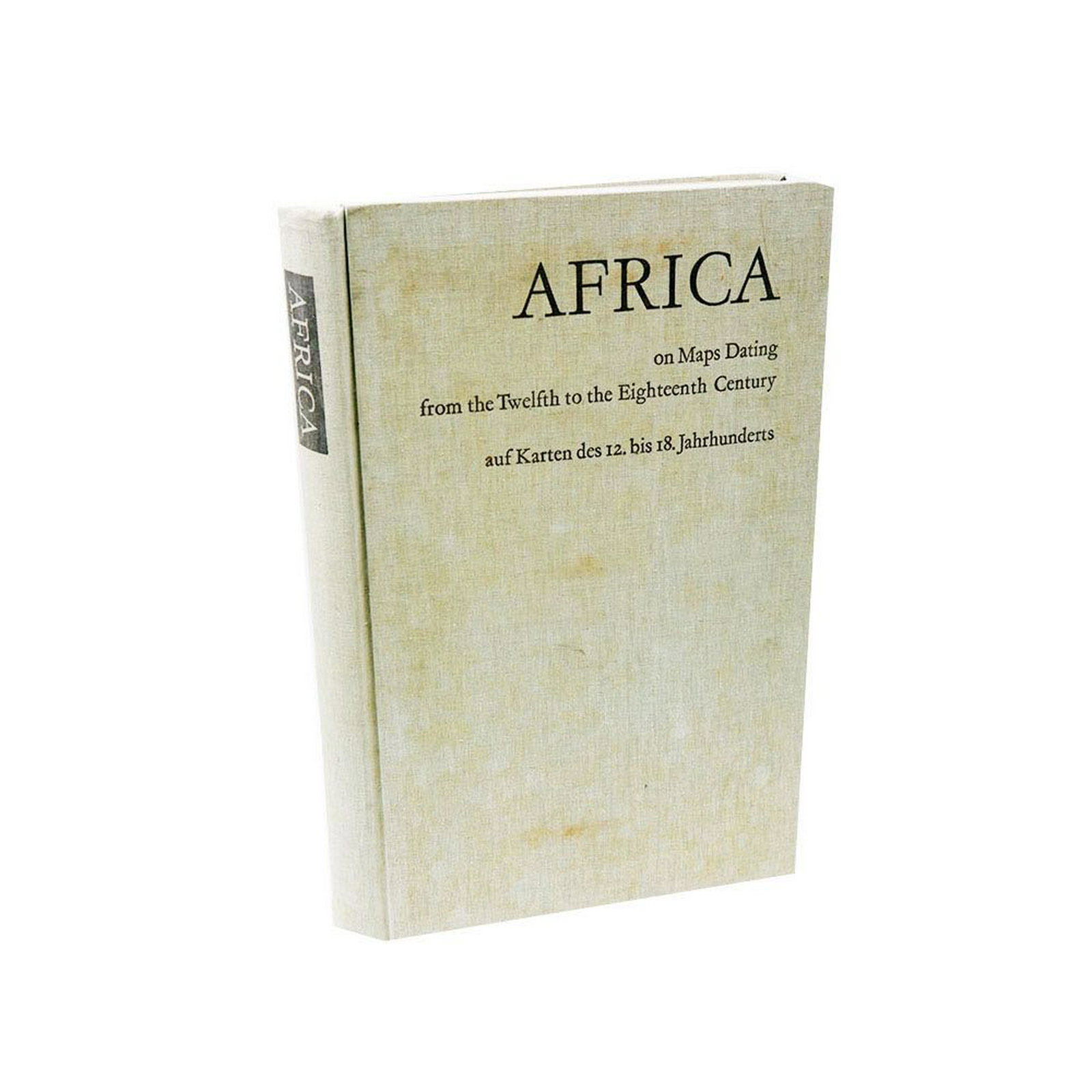 African Maps, text & plates by Klemp, Egon: African Maps, text & plates by Klemp, Egon. Africa on Maps dating from the Twelfth to the Eighteenth Century. Year 1968, 4to, wrps. Text in pocket of large cloth folio.