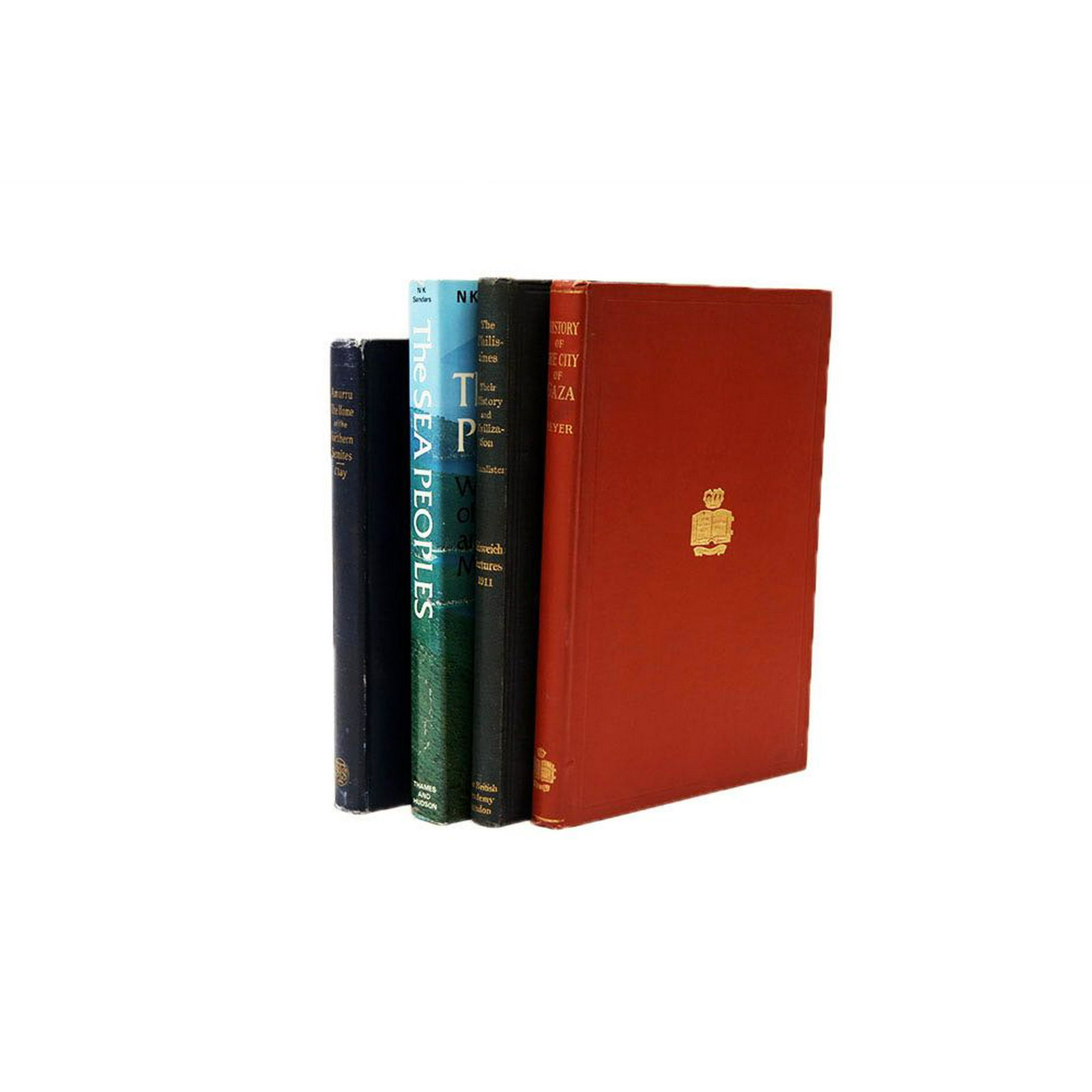 Ancient Palestine and Mesopotamia, 4 volumes.: Ancient Palestine and Mesopotamia, 4 volumes. 1: History of the City of Gaza by Martin A. Meyer, Year 1907. 2: Amurru: The Home of the Northern Semites by Albert T. Clay, Year 1909. 3: The Phiistines: