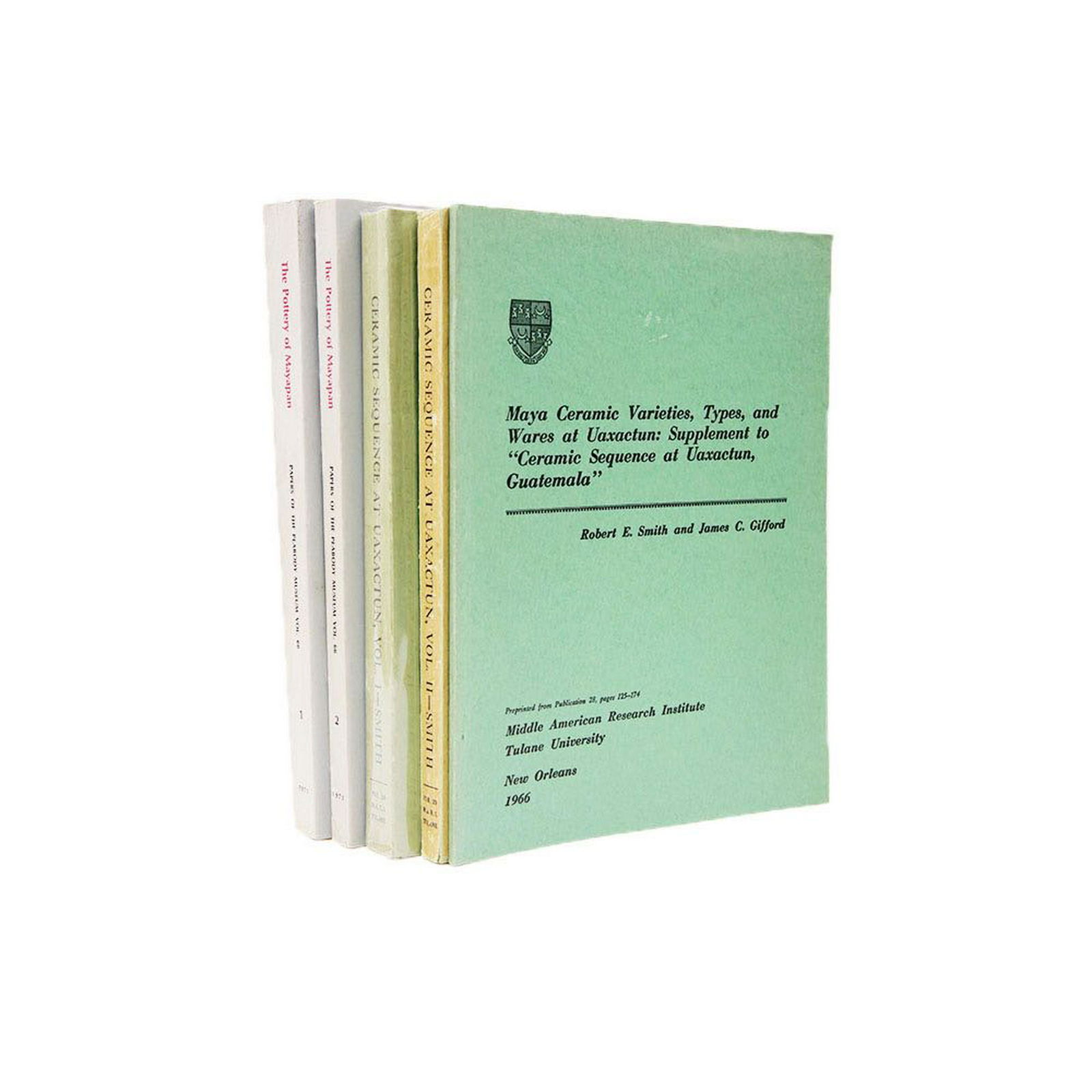 Mayan Ceramics, 5 volumes by Robert E. Smith (1 of 1)