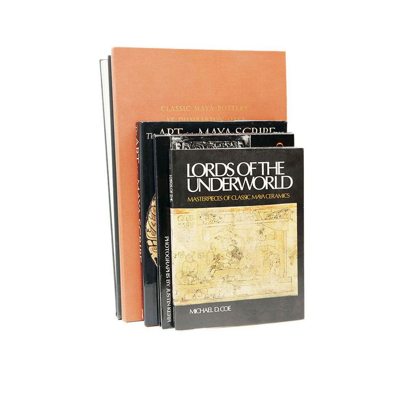 Mayan Vase Books, 5 volumes. (1 of 1)