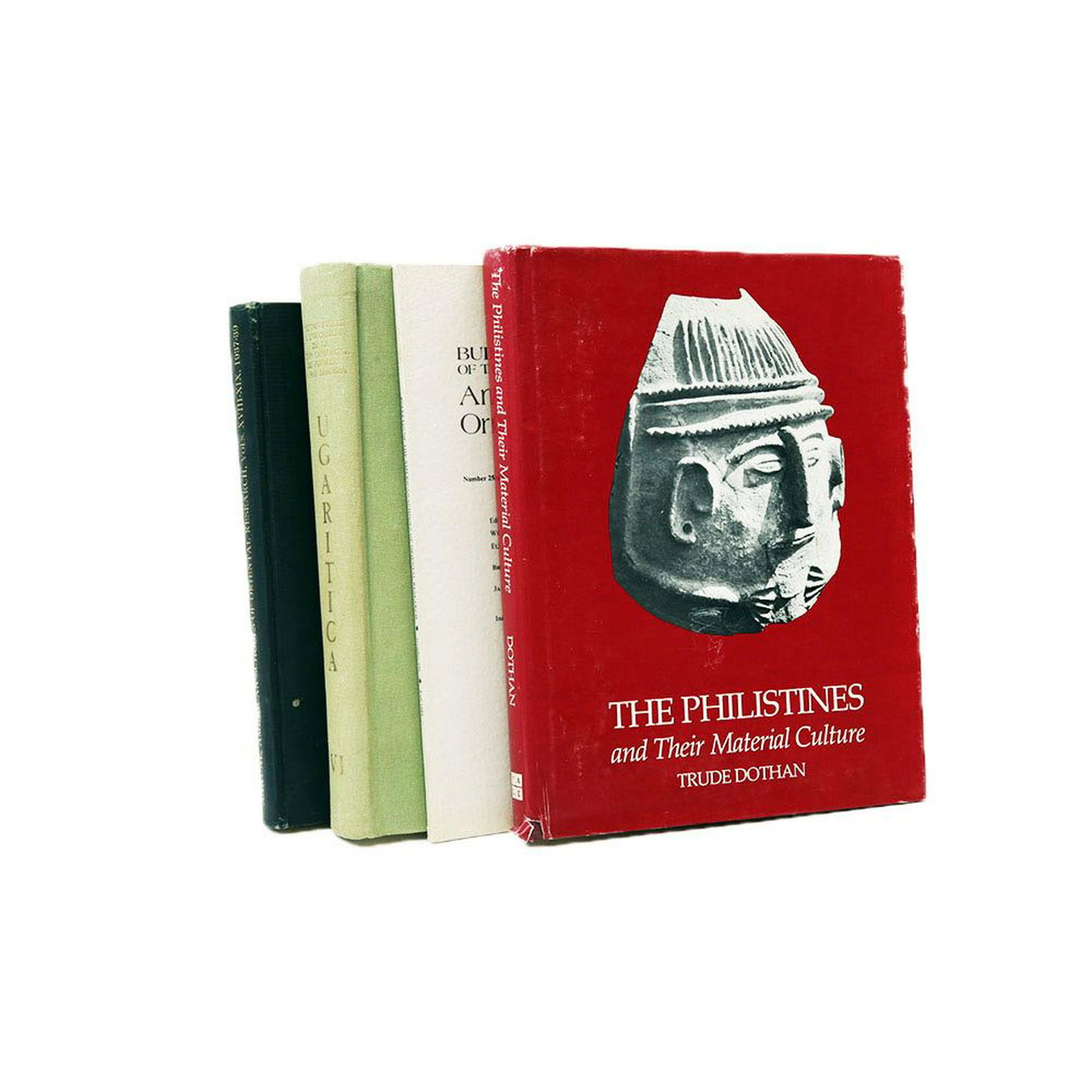 Archaeology of Palestine and the Near Eastern, 4: Archaeology of Palestine and the Near Eastern, 4 volumes. 1: Explorations in Eastern Palestine, III by Nelson Glueck, Year 1939, small 4to, bds. 2: Ugaritica VI by Claude F.A. Schaeffer, Year 1969, 4t