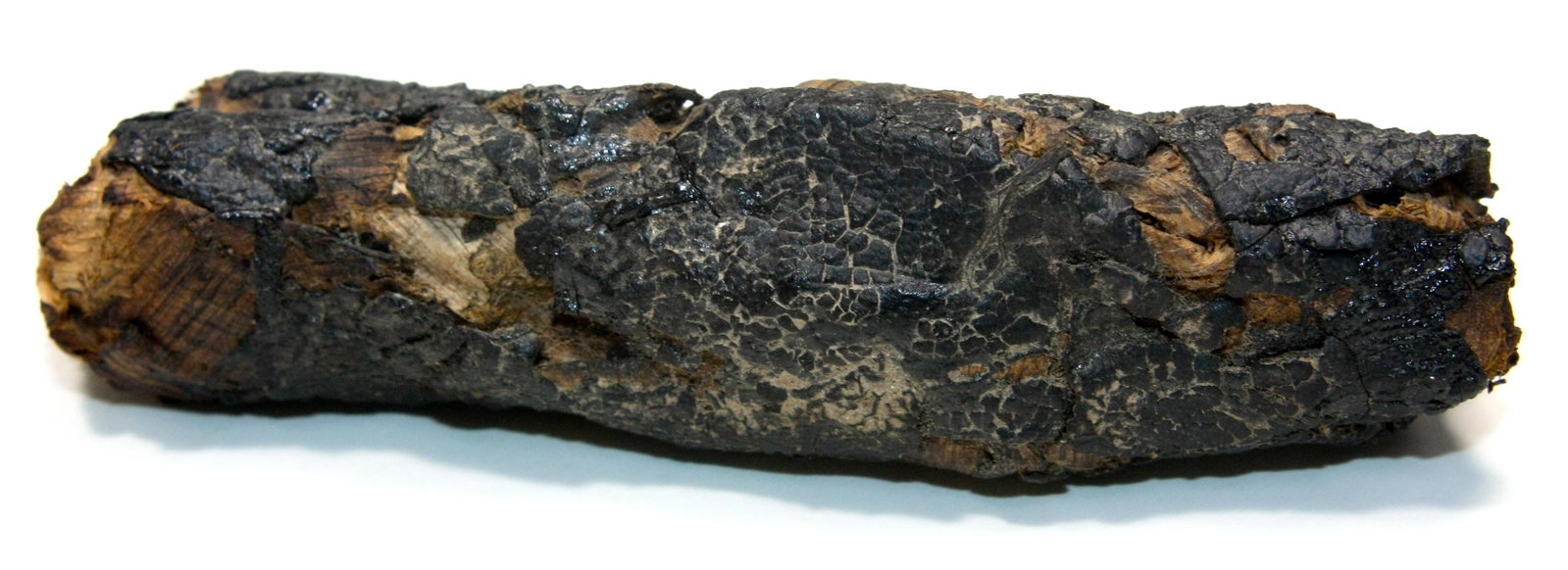 Ancient Egyptian papyrus Scroll with Demotic: Ancient Egyptian papyrus Scroll with Demotic Inscription Ptolemaic Period c. 300 BC. Size 3 7/8 inches length (9.8 cm) Rare well preserved with its original cover. Provenance. Private NYC collection, 